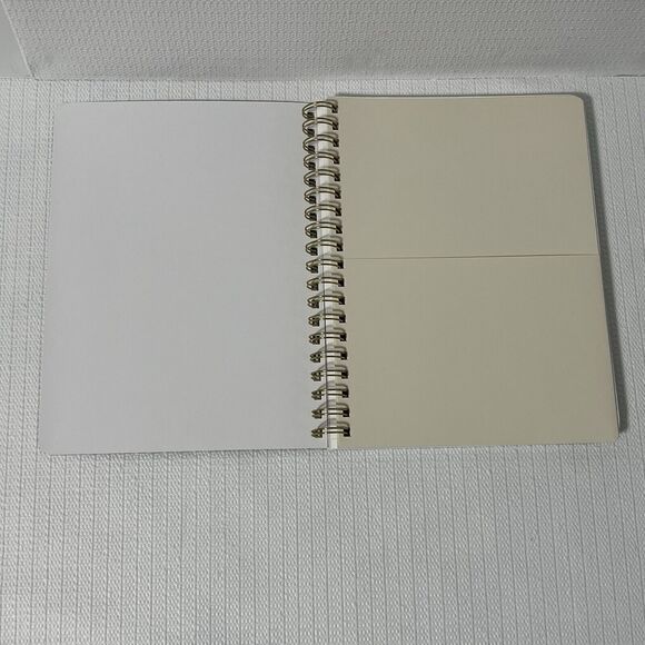 Fringe LEAF Hardcover Spiral Notebook Daily Journal 192 Pages Green Gold Lined - Picture 8 of 16